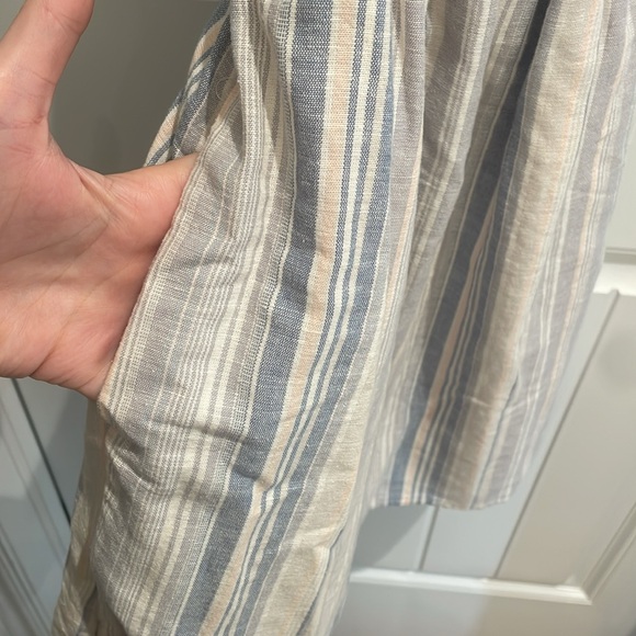 American Eagle smocked cross back mini dress size small - Picture 7 of 9